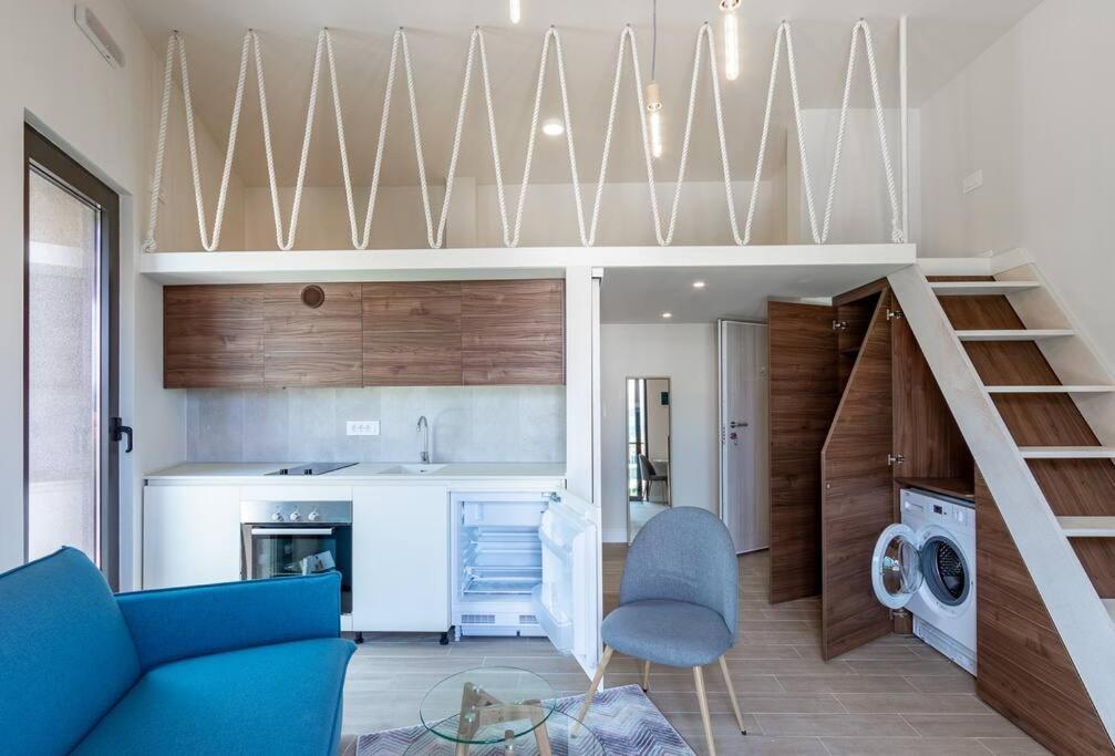 Mini Condos 13 D1 - Modern Studio With Mezzanine Tivat Luaran gambar